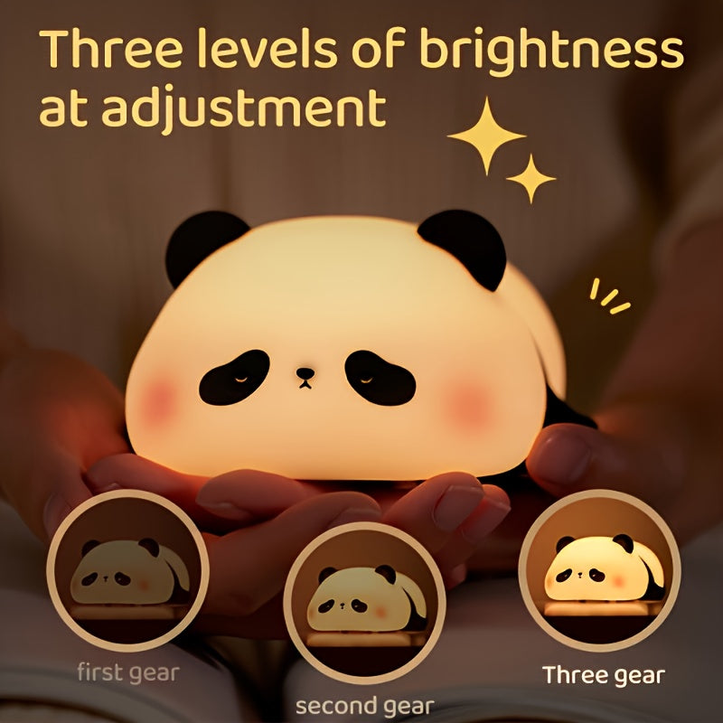 🐼 Adorable Panda Touch-Activated Sleep Light